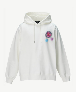PHOTOCHROMIC CORSAGE HOODIE 詳細画像