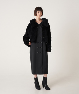 DOUBLE FRONT FUR JACKET 詳細画像