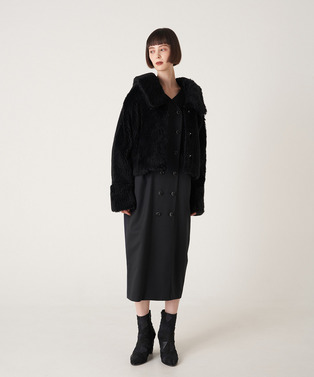 DOUBLE FRONT FUR JACKET 詳細画像