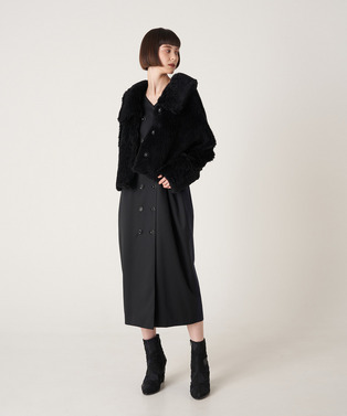 DOUBLE FRONT FUR JACKET 詳細画像