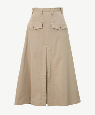 DOUBLE BACK SKIRT