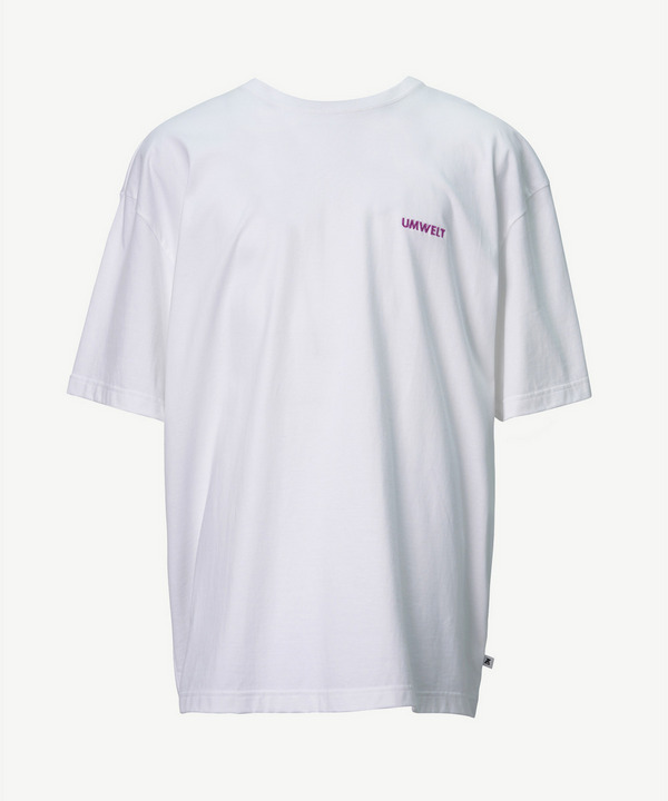 DOUBLE FRONT T-SHIRT / PHOTOCHROMIC UMWELT 詳細画像 WHITE 1
