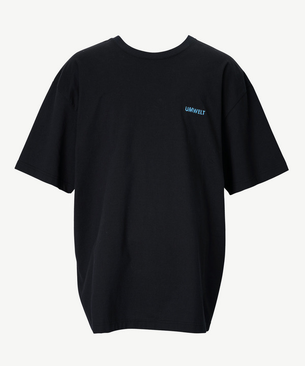 DOUBLE FRONT T-SHIRT / PHOTOCHROMIC UMWELT 詳細画像 BLACK 1