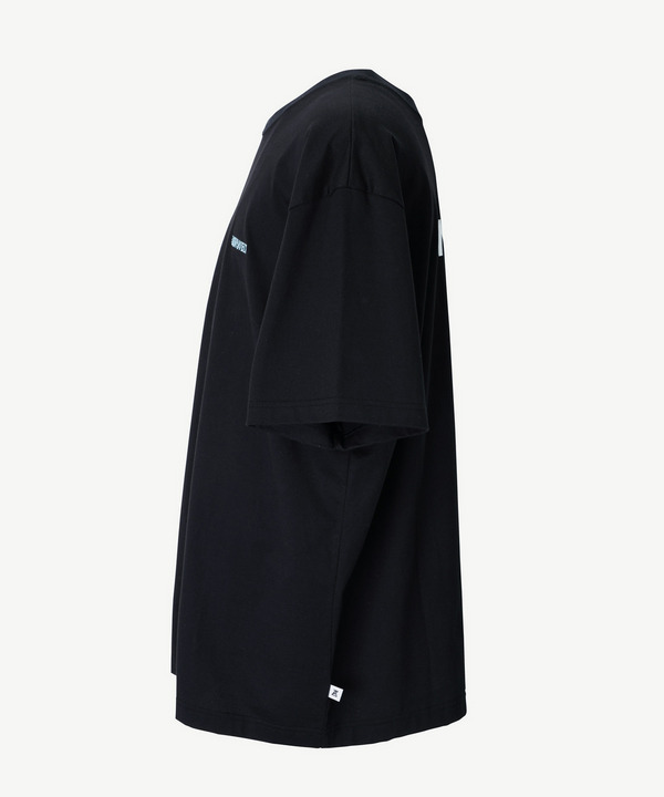 DOUBLE FRONT T-SHIRT / PHOTOCHROMIC UMWELT 詳細画像 BLACK 3