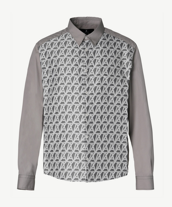 PHOTOCHROMIC AZ LOGO SHIRT 詳細画像 GRAY 2
