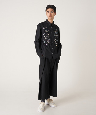 PHOTOCHROMIC FLOWER EMBROIDERY SHIRT 詳細画像