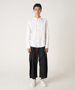 PHOTOCHROMIC FLOWER EMBROIDERY SHIRT 詳細画像