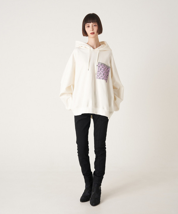 PHOTOCHROMIC AZ POCKET HOODIE 詳細画像 WHITE 9