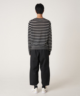 PHOTOCHROMIC BORDER CREW KNIT 詳細画像