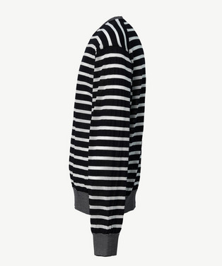 PHOTOCHROMIC BORDER CREW KNIT 詳細画像