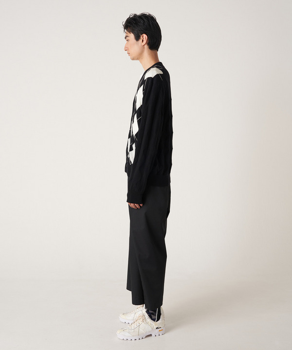 PHOTOCHROMIC ARGYLE CARDIGAN 詳細画像 GRAY 8