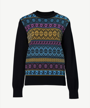 PHOTOCHROMIC NORDIC CREW KNIT 詳細画像