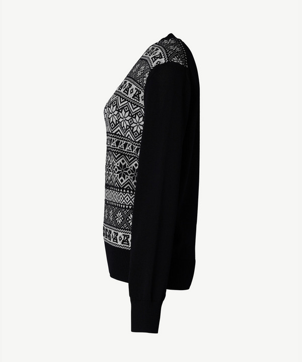 PHOTOCHROMIC NORDIC CREW KNIT 詳細画像 BLACK 3