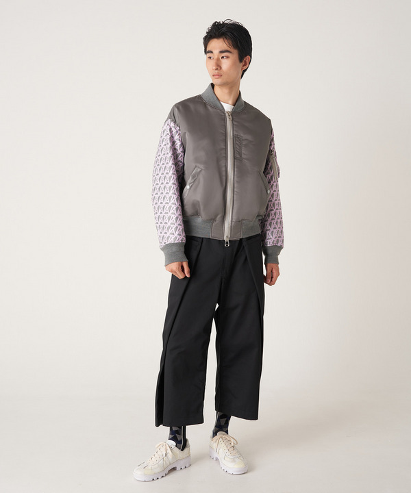PHOTOCHROMIC AZ LOGO SLEEVE MA-1 詳細画像 GRAY 9