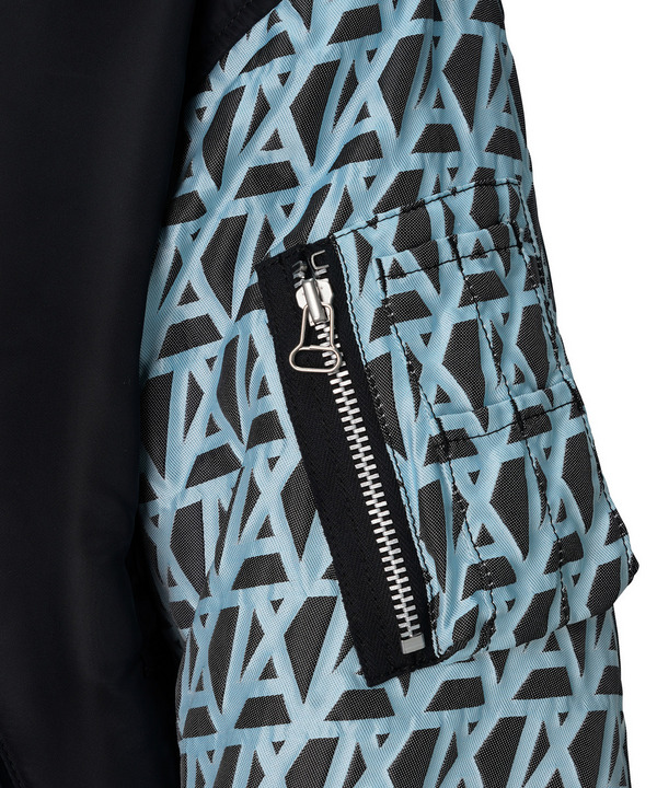 PHOTOCHROMIC AZ LOGO SLEEVE MA-1 詳細画像 BLACK 5