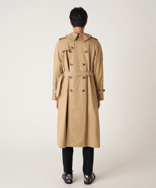 DOUBLE FRONT TRENCH COAT 詳細画像