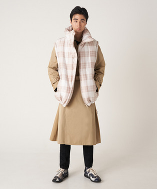 DOUBLE FRONT TRENCH COAT 詳細画像