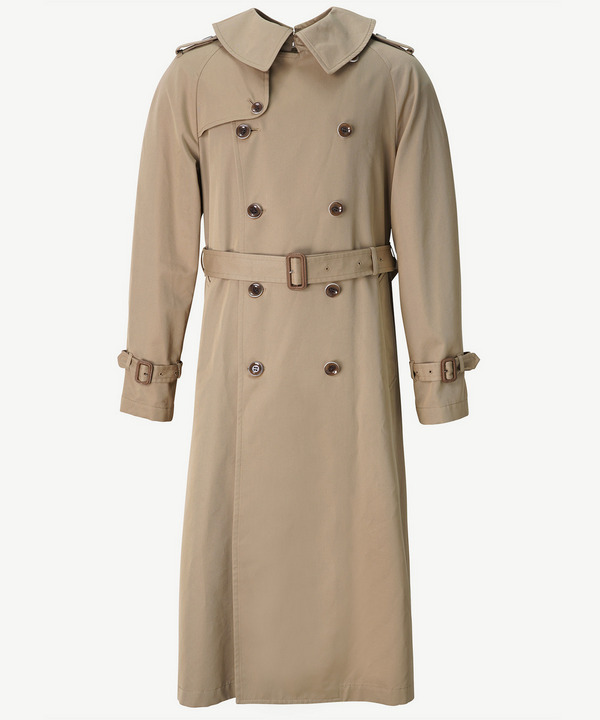 DOUBLE FRONT TRENCH COAT 詳細画像 BEIGE 1