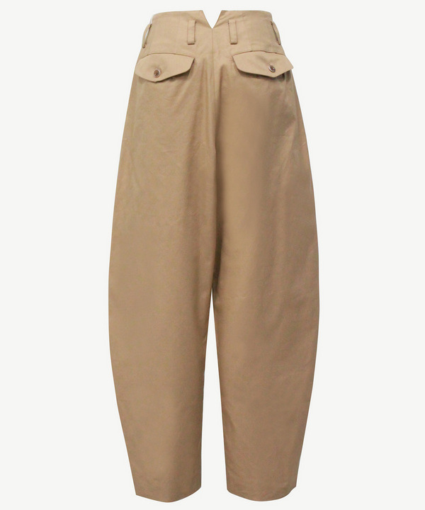 DOUBLE BACK SLACKS 詳細画像 BEIGE 3