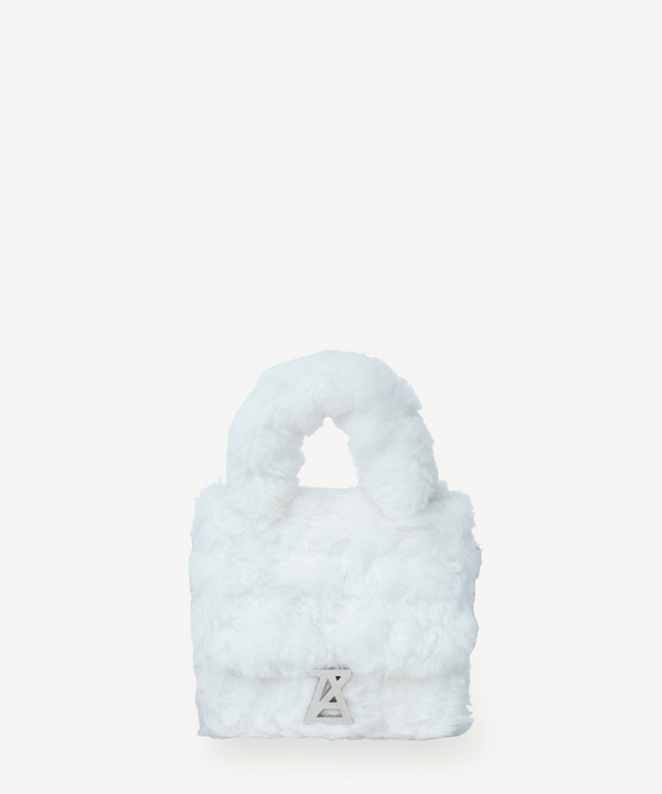 PHOTOCHROMIC LOGO FUR BAG 詳細画像 WHITE→PURPLE MONOGRAM  1