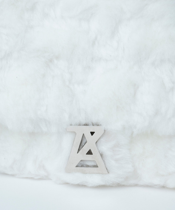 PHOTOCHROMIC LOGO FUR BAG 詳細画像 WHITE→PURPLE MONOGRAM  7