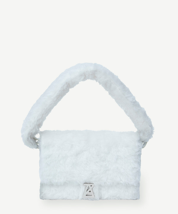 PHOTOCHROMIC FUR BAG 詳細画像 WHITE→PURPLE 1