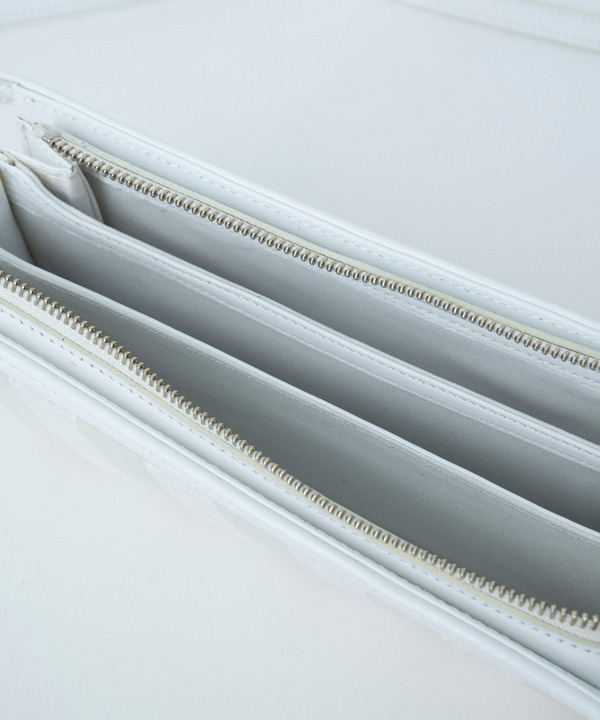PHOTOCHROMIC VELVET BAG 詳細画像 WHITE→BLUE STRIPE 5