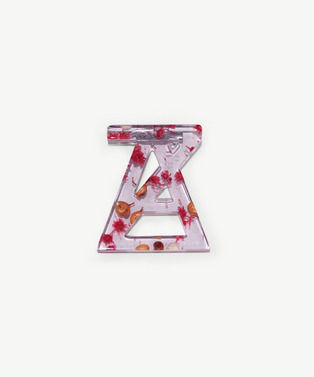 AZ LOGO BROOCH