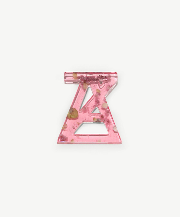 AZ LOGO BROOCH 詳細画像 PINK 1