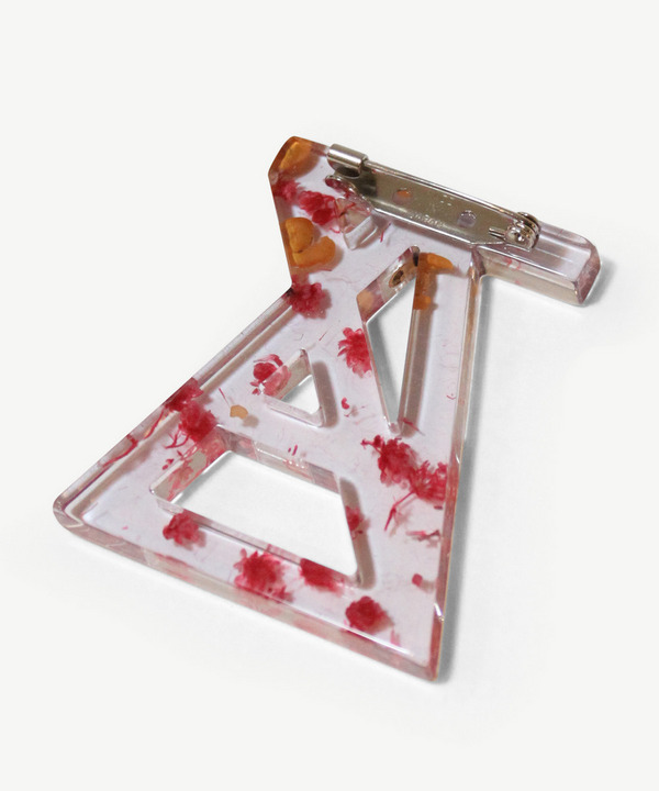 AZ LOGO BROOCH 詳細画像 PURPLE 3