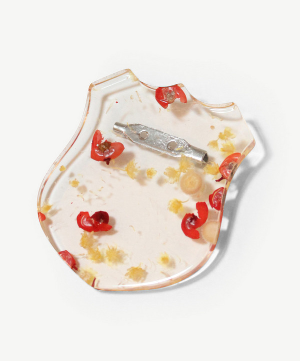 EMBLEM A BROOCH 詳細画像 CLEAR 2