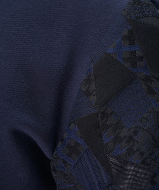 PATCHWORK JACQUARD CROPPED TOP 詳細画像