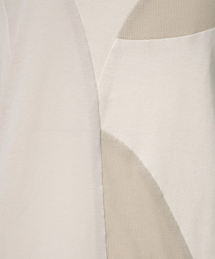 CURVED PATCHWORK JERSEY TOP 詳細画像