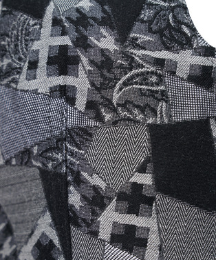 PATCHWORK JACQUARD BUSTIER 詳細画像