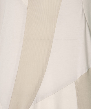 CURVED PATCHWORK JERSEY DRESS 詳細画像