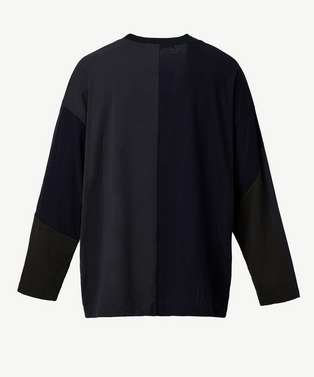 PANEL PATCHWORK LONG TEE 詳細画像