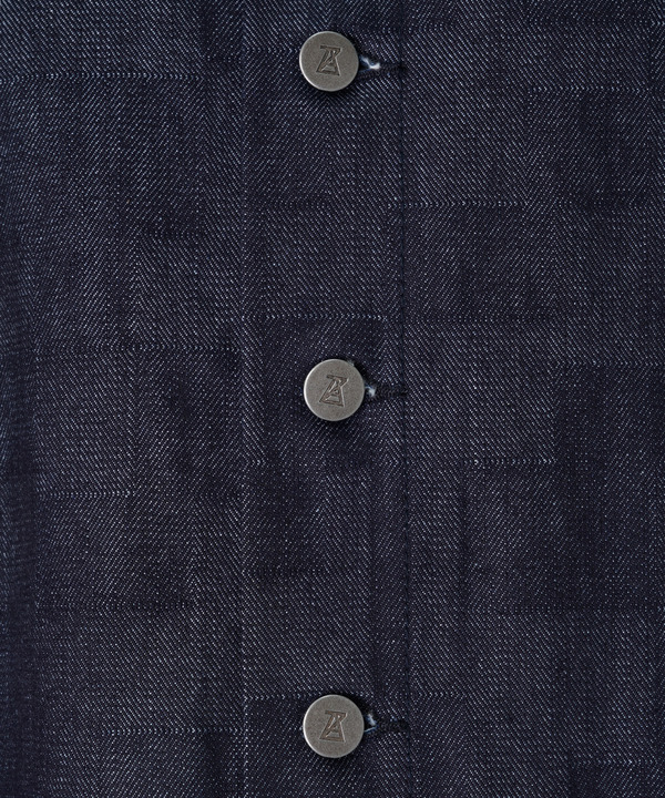 AZ DENIM LONG SHIRT 詳細画像 INDIGO 4
