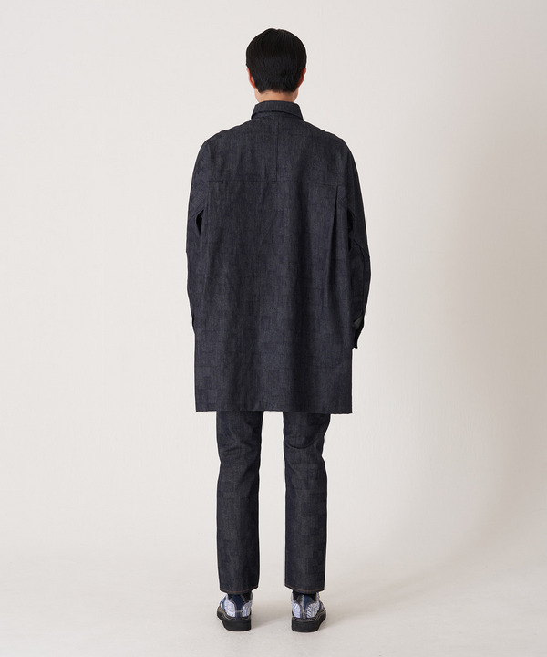 AZ DENIM LONG SHIRT 詳細画像 INDIGO 7