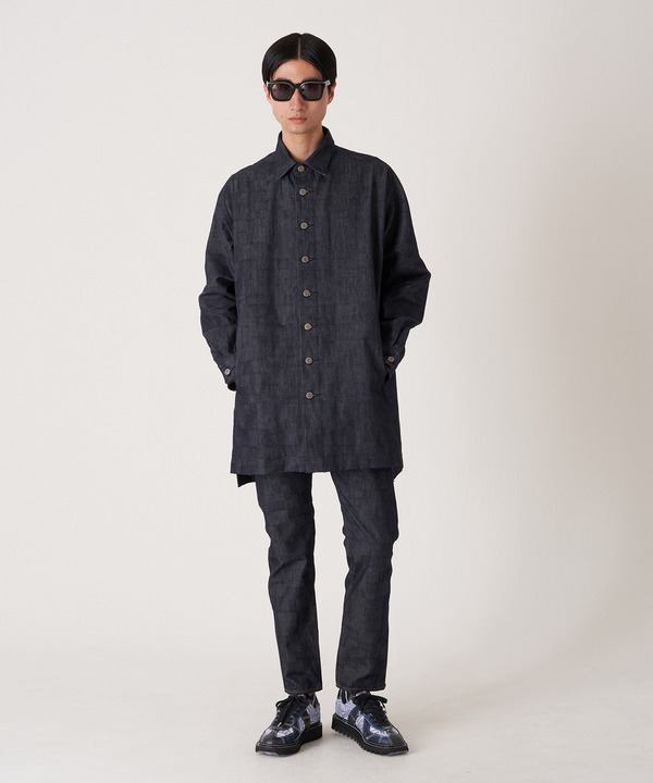 AZ DENIM LONG SHIRT 詳細画像 INDIGO 9