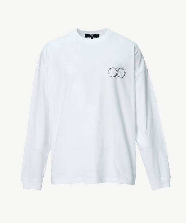AZ SPIRAL LONG TEE 詳細画像 WHITE 1