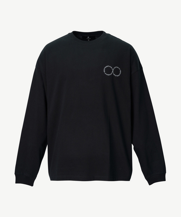 AZ SPIRAL LONG TEE 詳細画像 BLACK 1