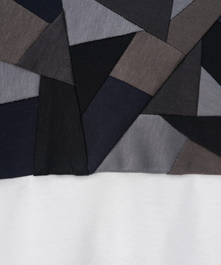 YOKE PATCHWORK LONG SLEEVE TEE 詳細画像