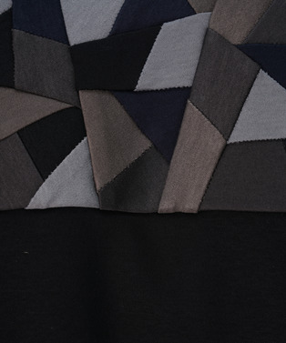 YOKE PATCHWORK LONG SLEEVE TEE 詳細画像