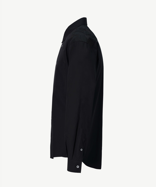 YOKE PATCHWORK SHIRT 詳細画像 BLACK 2