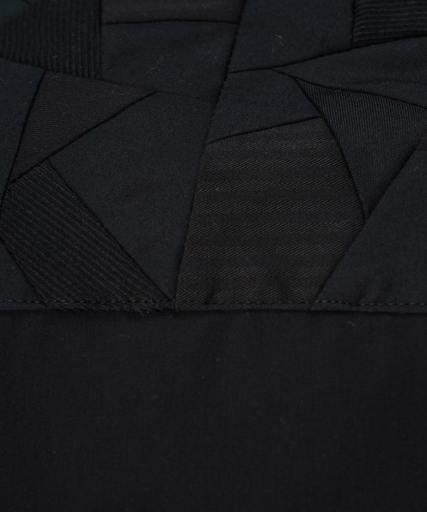 YOKE PATCHWORK SHIRT 詳細画像 BLACK 4