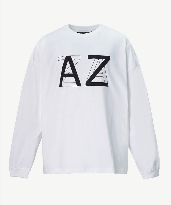 A&Z LOGO LONG SLEEVE TEE 詳細画像 WHITE 1