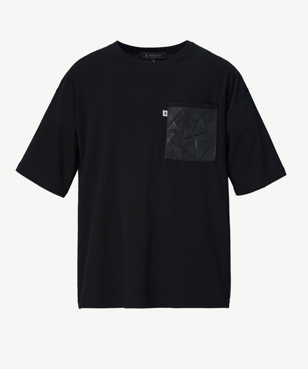 PATCHWORK POCKET TEE 詳細画像 BLACK 1