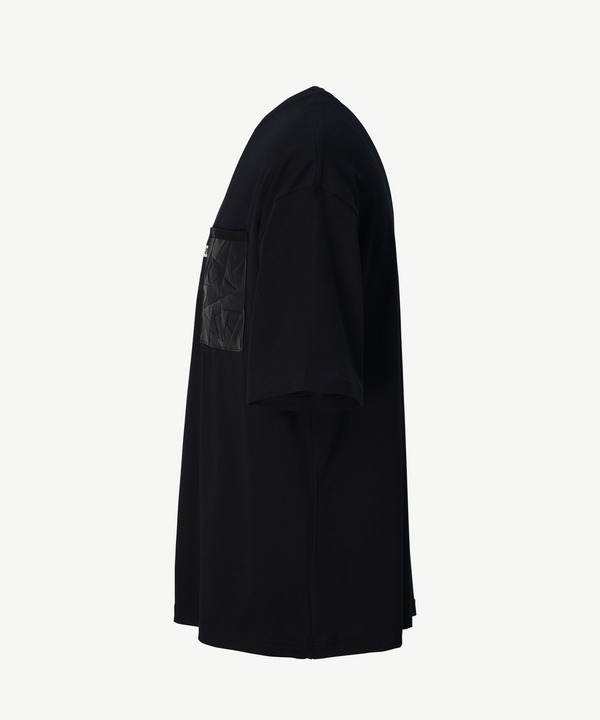 PATCHWORK POCKET TEE 詳細画像 BLACK 2