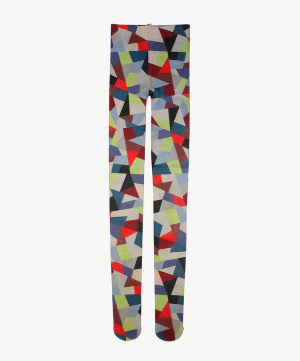 PATCHWORK PRINT TIGHTS 詳細画像 COLORFUL 1