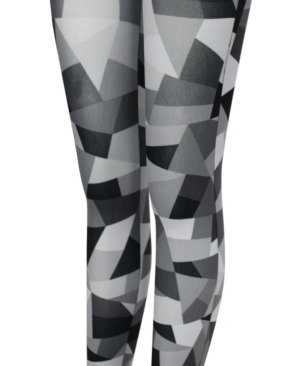 PATCHWORK PRINT TIGHTS 詳細画像 MONOCHROME 2